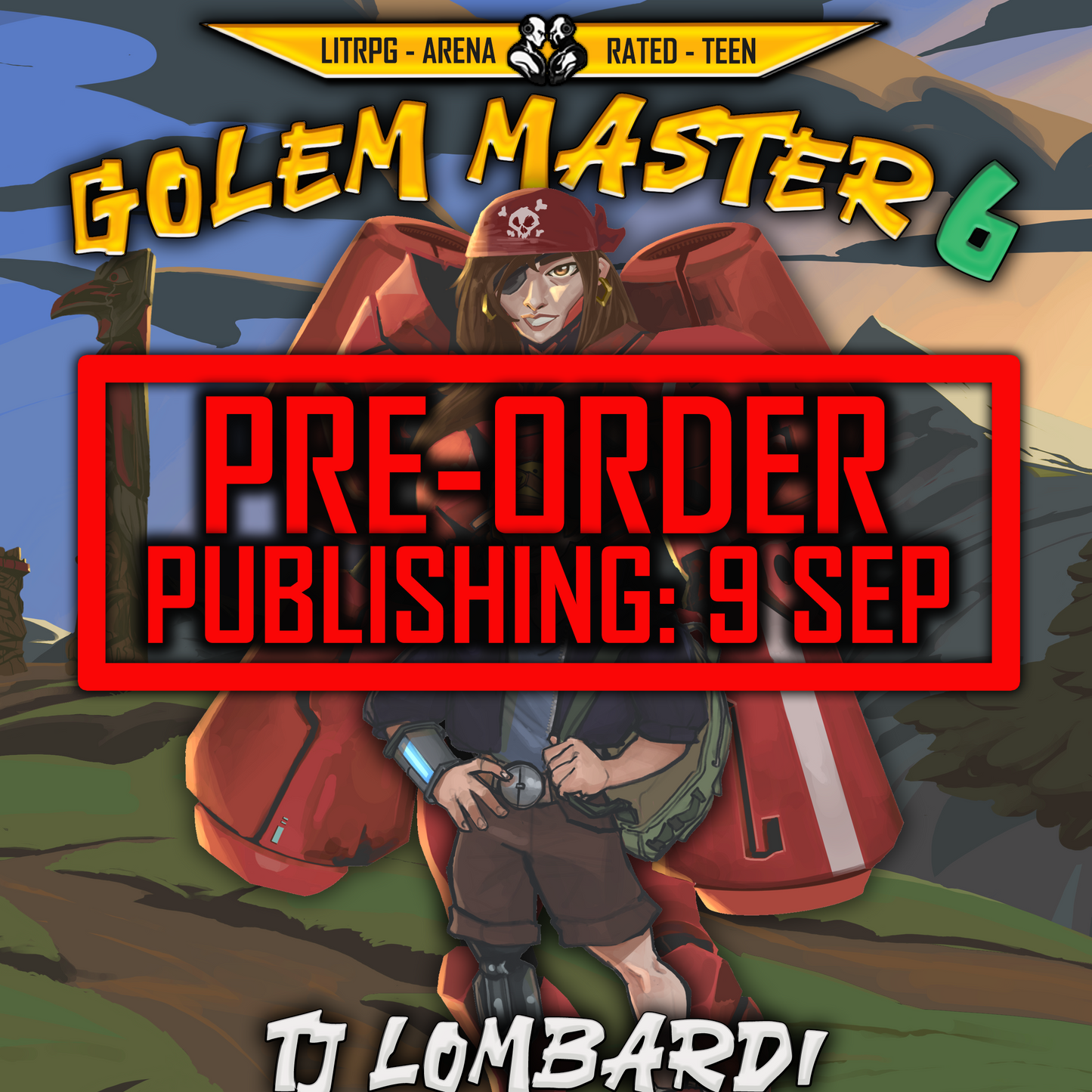 Book: Golem Master 6 - Author Signed Copy