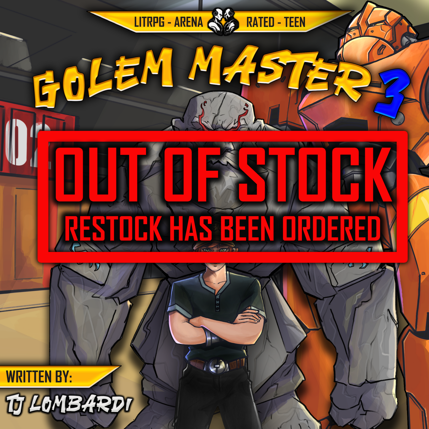 Book: Golem Master 3 - Signed Copy
